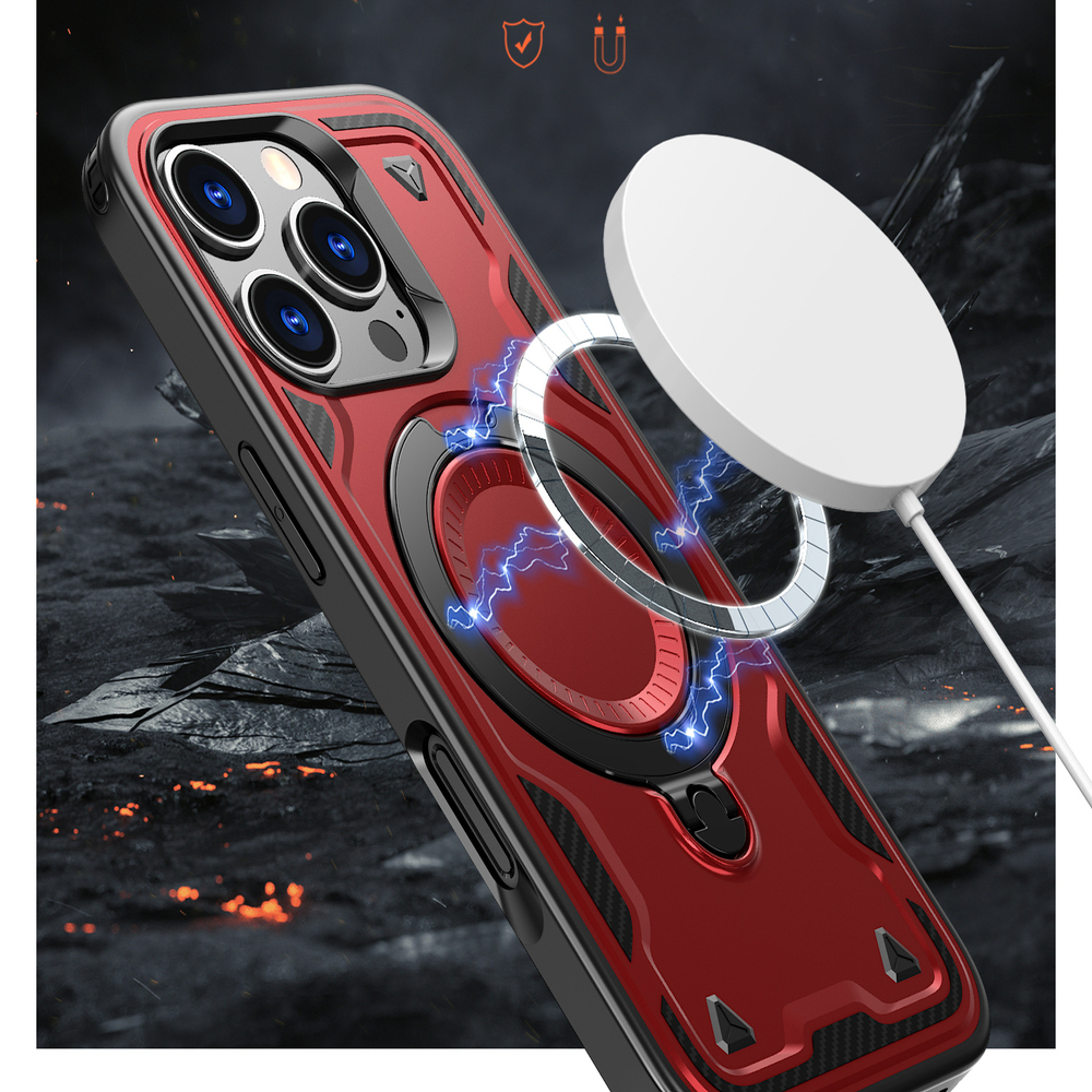 Чехол Magneto Case с кольцом для iPhone 16 Pro