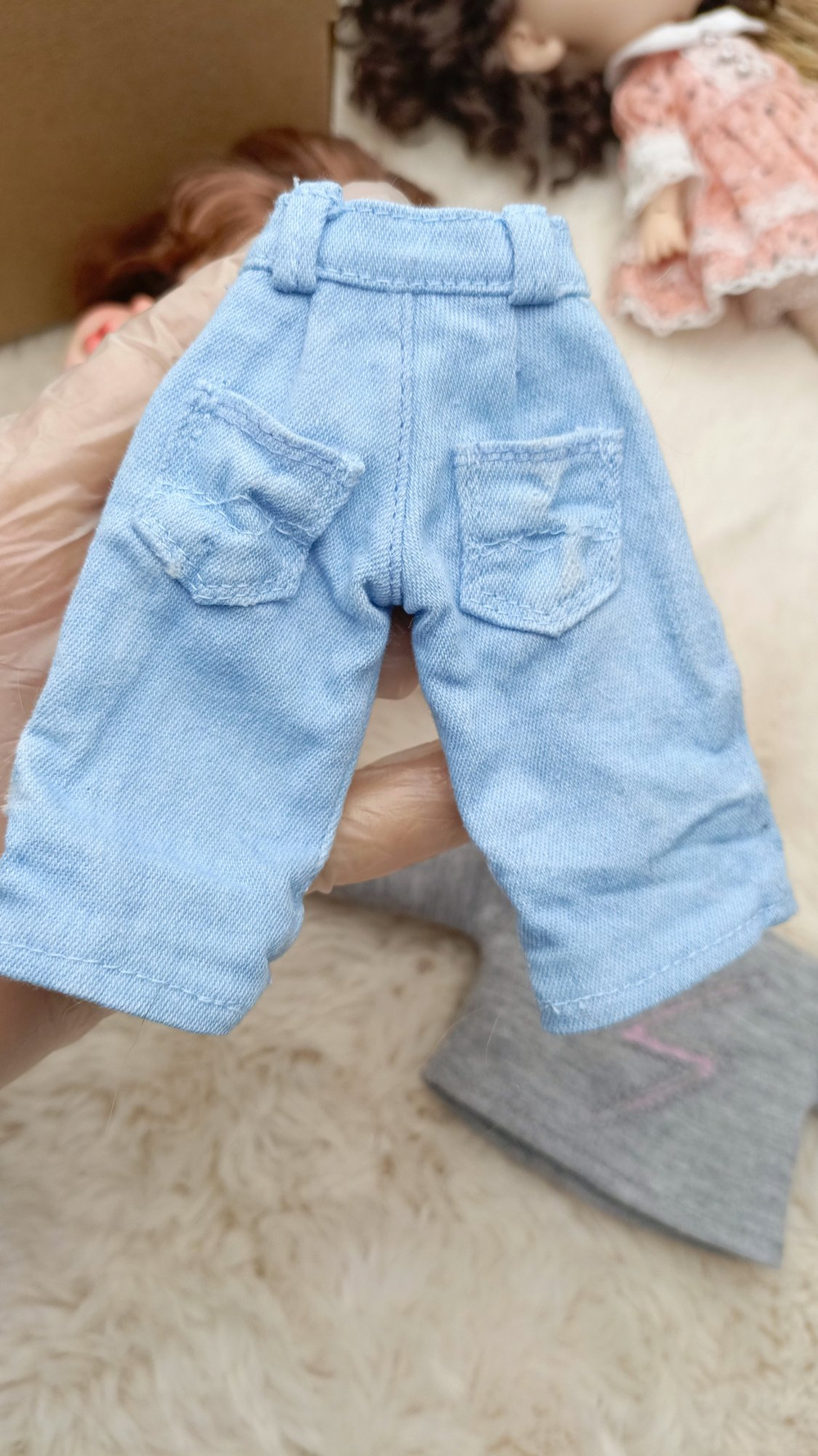 Джинсы для куклы Ева (Куан)