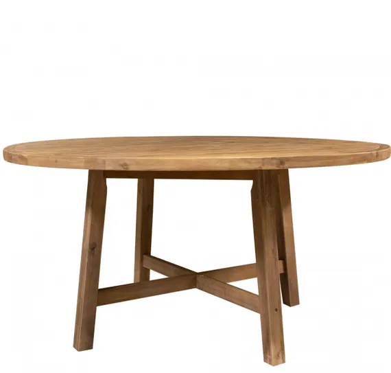 Стол Rimini Ø150, массив акации