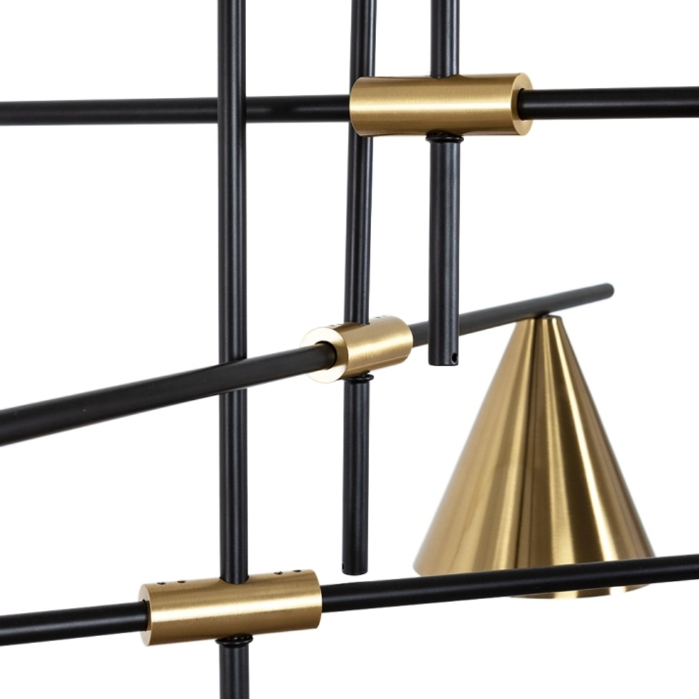 Подвесной светильник Arte Lamp A7029PL-9BK