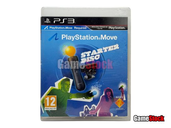PS3 Starter Disc / Демо диск для PlayStation Move (Б/У, Русская версия, BCED-01063)