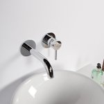 Смеситель для раковины Steinberg Серия 100 с керамическим картриджем, в комплекте со скрытым корпусом 1/2“, выступ 195мм, хром 100 1816