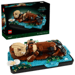 Конструктор LEGO Ideas 21366 Floating Sea Otters
