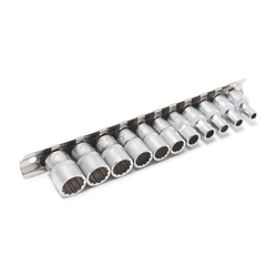 Головки SPLINE, набор 11предметов, 1/4" (4-13мм) Forsage 2111-9