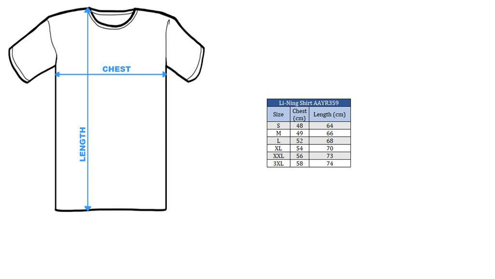 Li-Ning Tokyo Olympic T-Shirt AAYR359-2C black