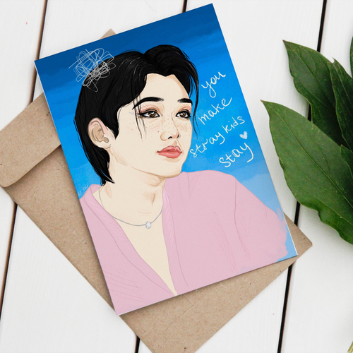 Открытка / princess_di / STRAY KIDS / "felix"