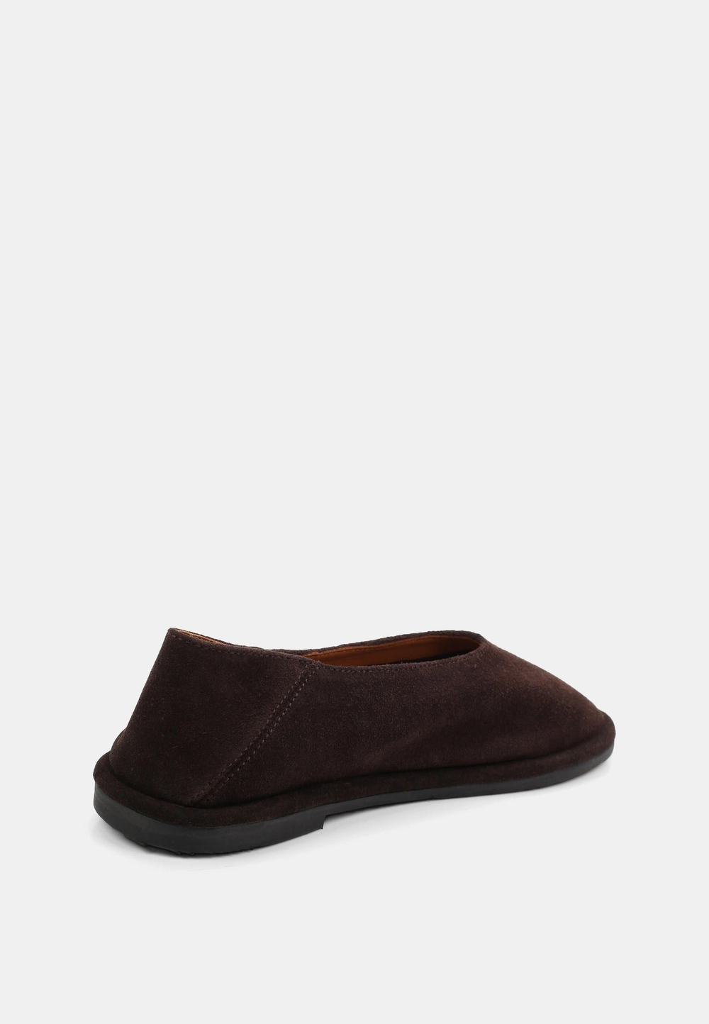 Балетки // Zara // Chocolate // Suede