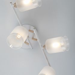 Люстра Rivoli Georgiana 9144-203 4 х Е27 60 Вт модерн | Лайт