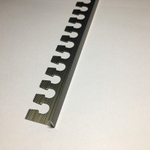 АПг 12мм "DO-4" 2,7м Коричн. мат. Г-об. гибкий анод. алюм.