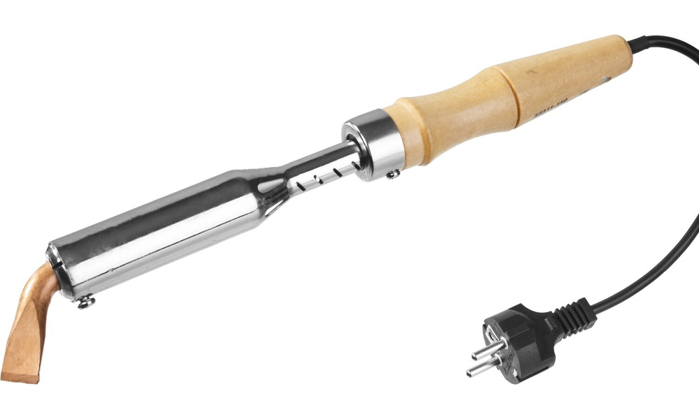 STAYER MAXTerm, 150 Вт, клин, электропаяльник для с деревянной рукояткой (55311-150)