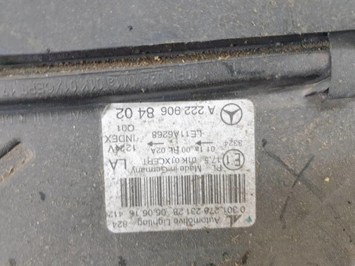 Битая Фара левая Mercedes S w222 (2013-2017) LED