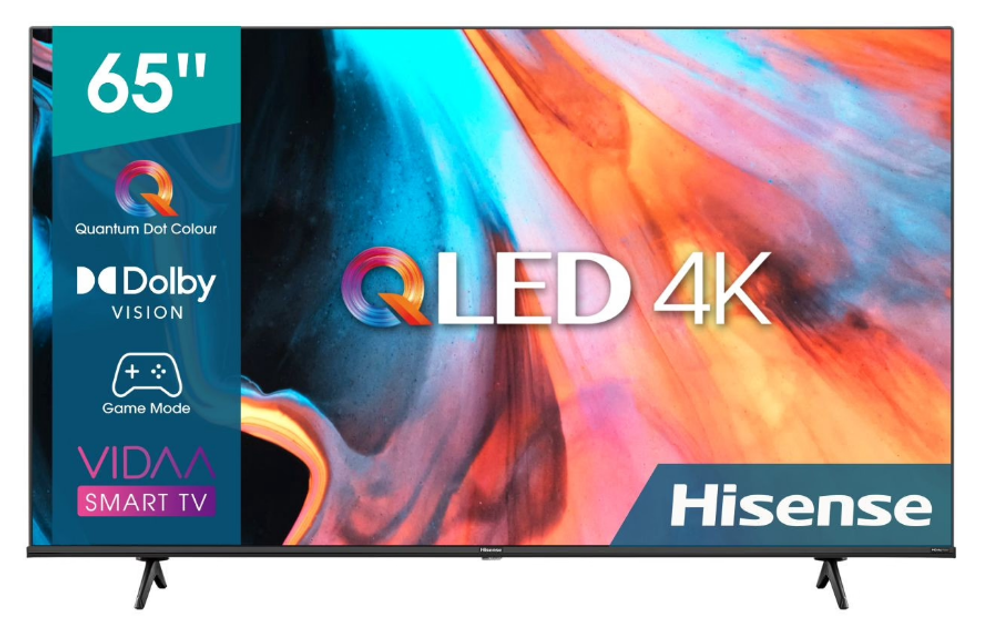 65" Телевизор Hisense 65E7HQ Ultra HD (4K) QLED , Черный