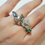 Кольцо 92011215 серебро 925 размер 17