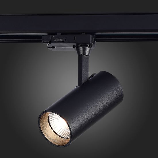ST661.446.10 Св-к трек. Черный LED 1*10W 4000K 800Lm Ra>90 38° IP20 L130xW60xH195 165-265V TRACE