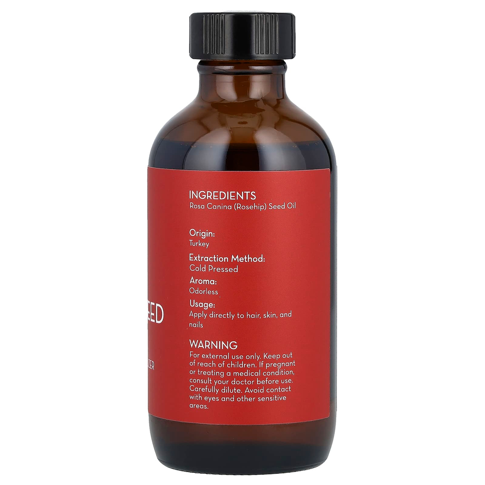 Pure Body Naturals, Масло семян шиповника, 118 мл (4 жидк. унц.)