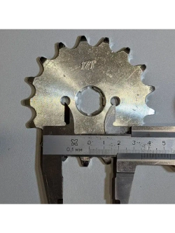 Звезда ведущая (520-17) 20мм сталь