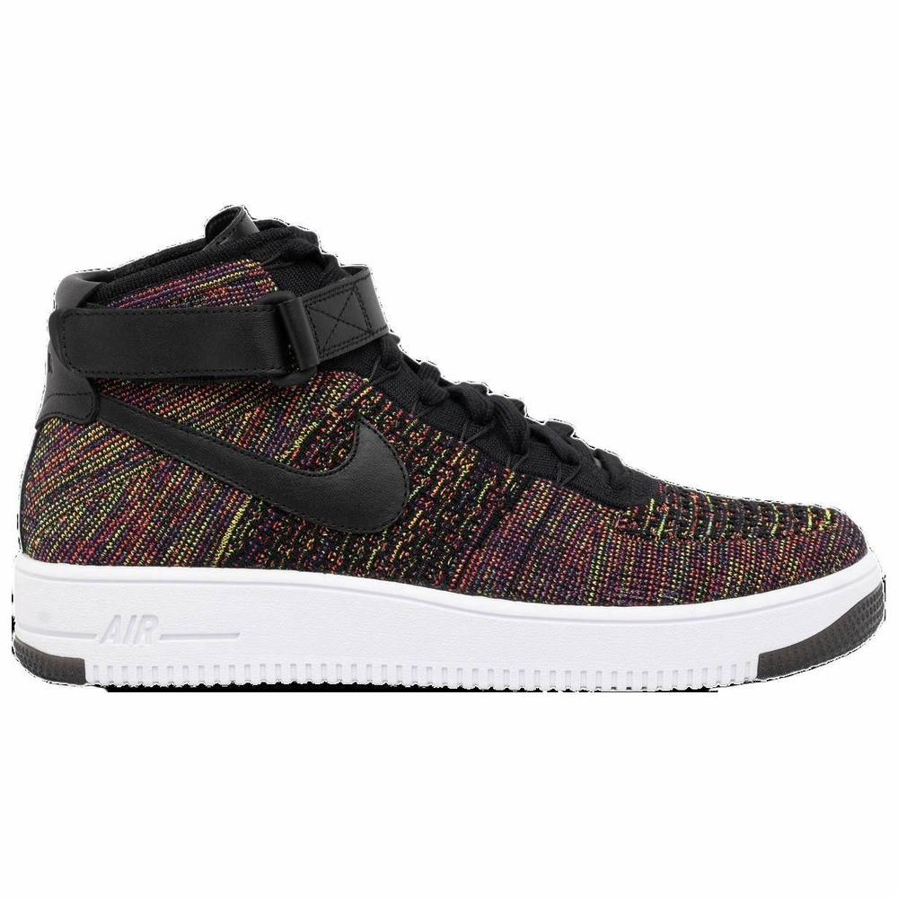 Кроссовки Nike Air Force 1 Flyknit Multi-Color Black