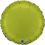 Шар фольгированный Круг 46 см (Зеленый)