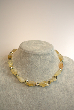 Колье из натурального цитрина от Викторинэль