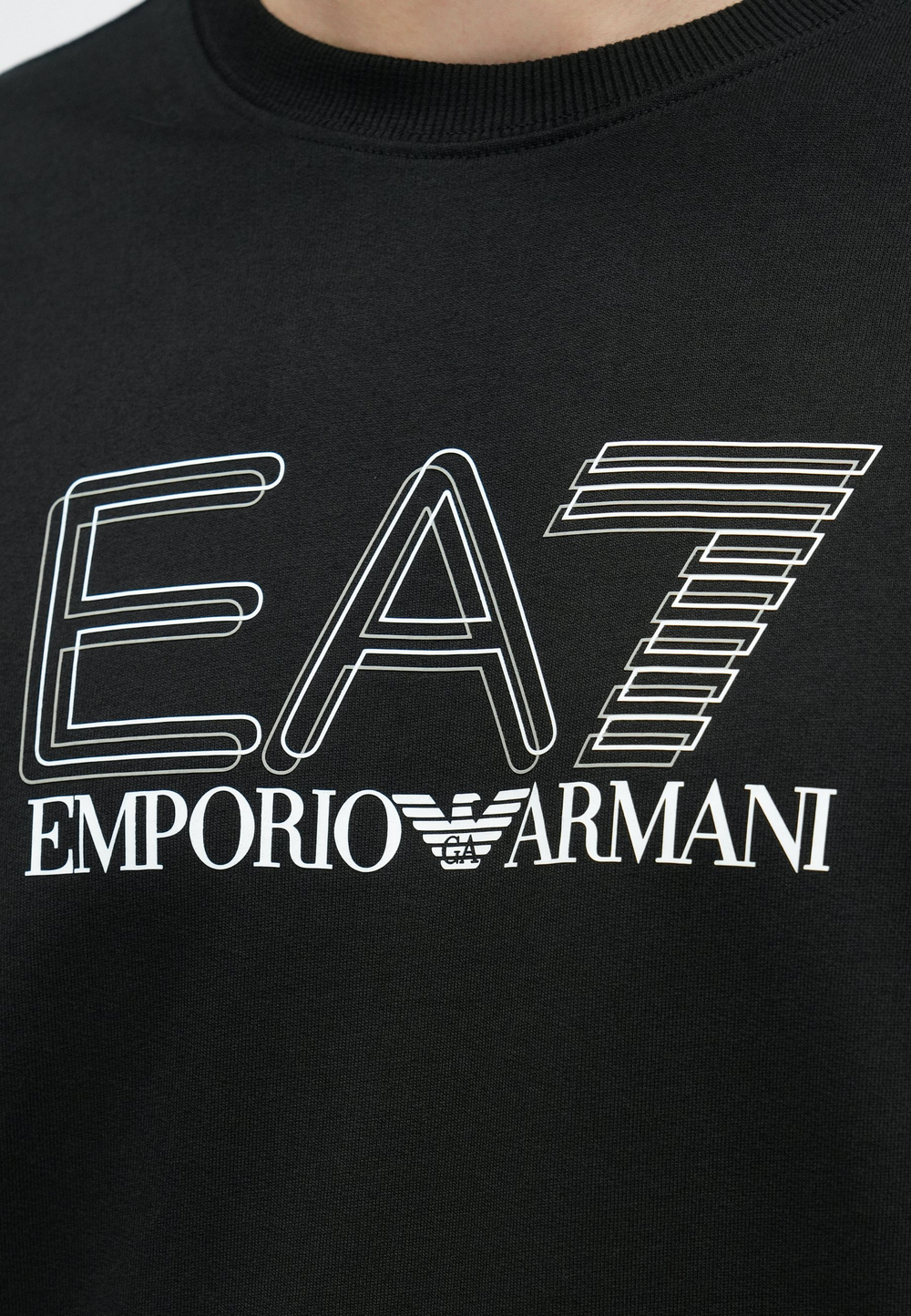 EA7 Emporio Armani UNISEX - Толстовка - Чёрный