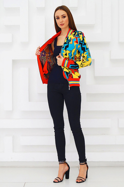 LIGVIANNI Бомбер Bomber Jacket Aurora
