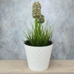 Горшок цветочный Manhattan 1,6л D160мм, белоснежный жасмин