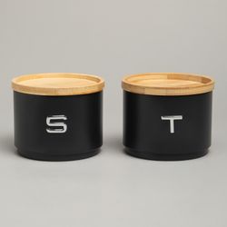 НАБОР БАНОК AGNESS ДЛЯ СЫПУЧИХ, 11Х16 СМ, ШТАБЕЛИРУЕМЫЕ