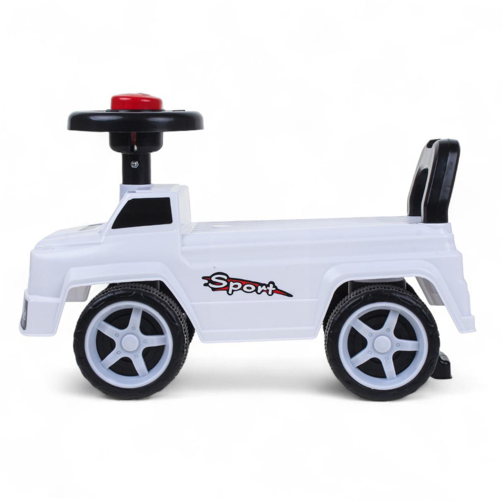 Детская машина толокар, серая, коробка NNC-2