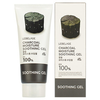 Балансирующий гель с Древесным углем Lebelage Charcoal Moisture Purity 100% Soothing Gel 100мл