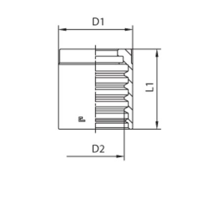 Муфта DN 25 1SN/2SN/2SC NEW