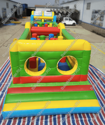 Надувная полоса препятствий "Веселые забавы"