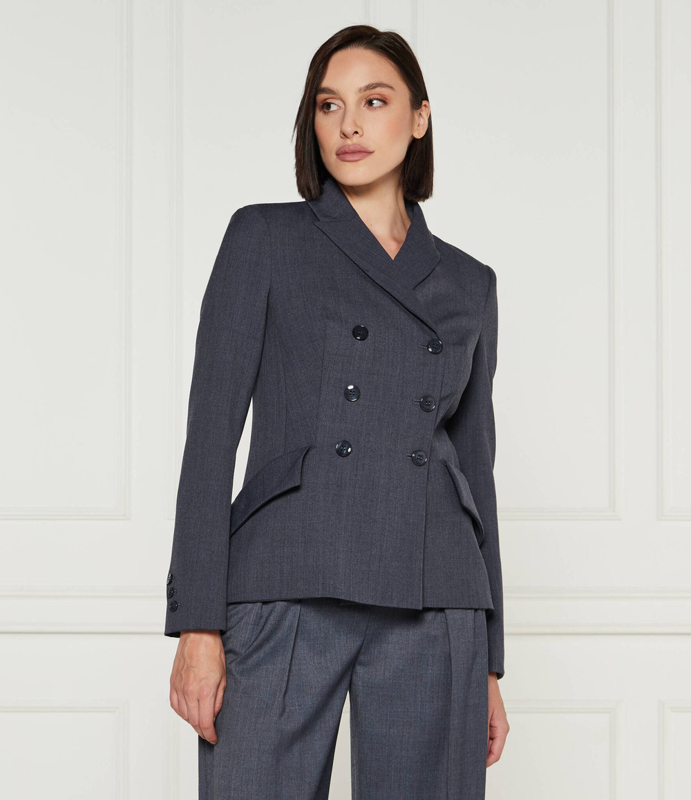 Жакет Elisabetta Franchi - темно-синий(GI11847E2)