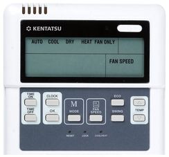 Кассетный фанкойл до 8 кВт Kentatsu KQVE67H0EN1D/KPU95-C