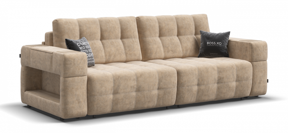 Диван Босс ХО Велюр Роял шампань