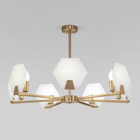 Потолочная люстра Eurosvet Marble 60158/7 латунь