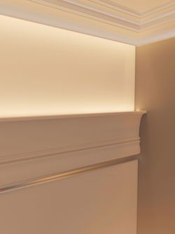 Карниз Ecopolymer, 120x45 мм