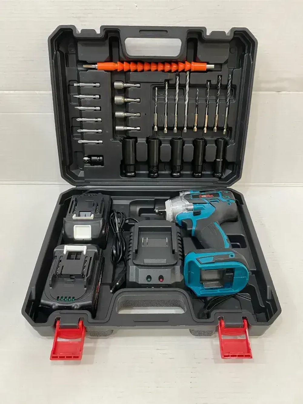 Гайковерт аккумуляторный ударный мощный 2 АКБ 36V / Не переплачивай за наклейки Mkito