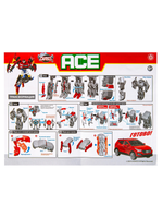 Робот-трансформер Ace Hello Carbot 42885