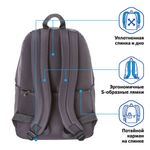 Рюкзак BRAUBERG FASHION CITY, универсальный, "Meeting", 44х31х16 см, 229963