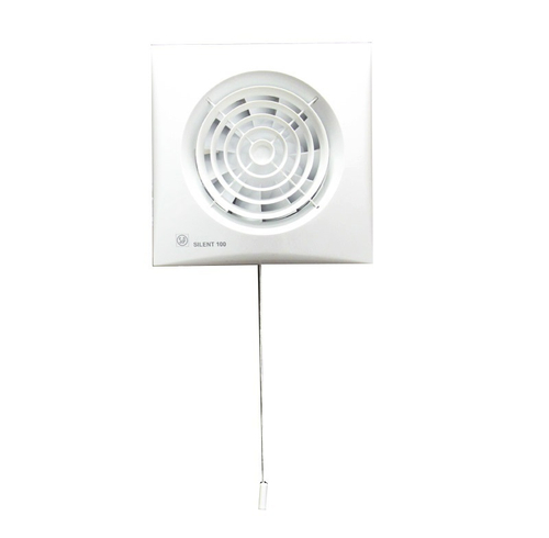 Накладной вентилятор Soler & Palau SILENT-100 CMZ (шнурок вкл/выкл)
