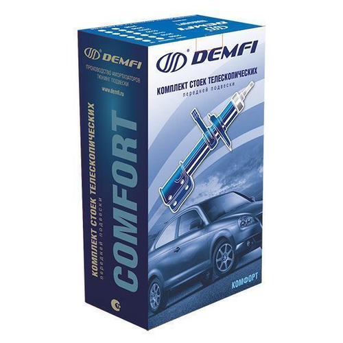 Стойка передняя ВАЗ 1118 Калина правая, левая комфорт газомасляная Демфи