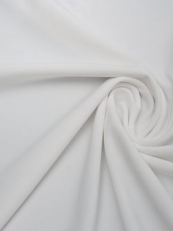 Микрофибра бельевая матовая эластичная цвет белый метражом