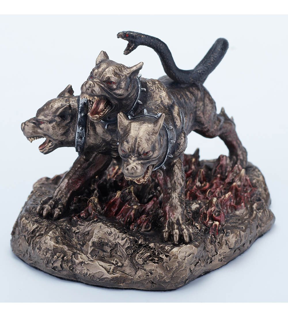 Veronese WS-1329 Статуэтка «Цербер - трехголовый пес Аида»