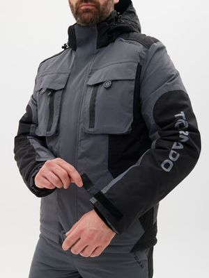 Костюм демисезонный Торнадо -15 ткань Breathable цвет Серый