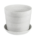 Кашпо "Классик" с поддоном 1,2 л (цвет мраморный)