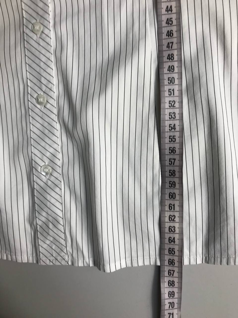 Рубашка S.Oliver в полоску для делового стиля 44 размер