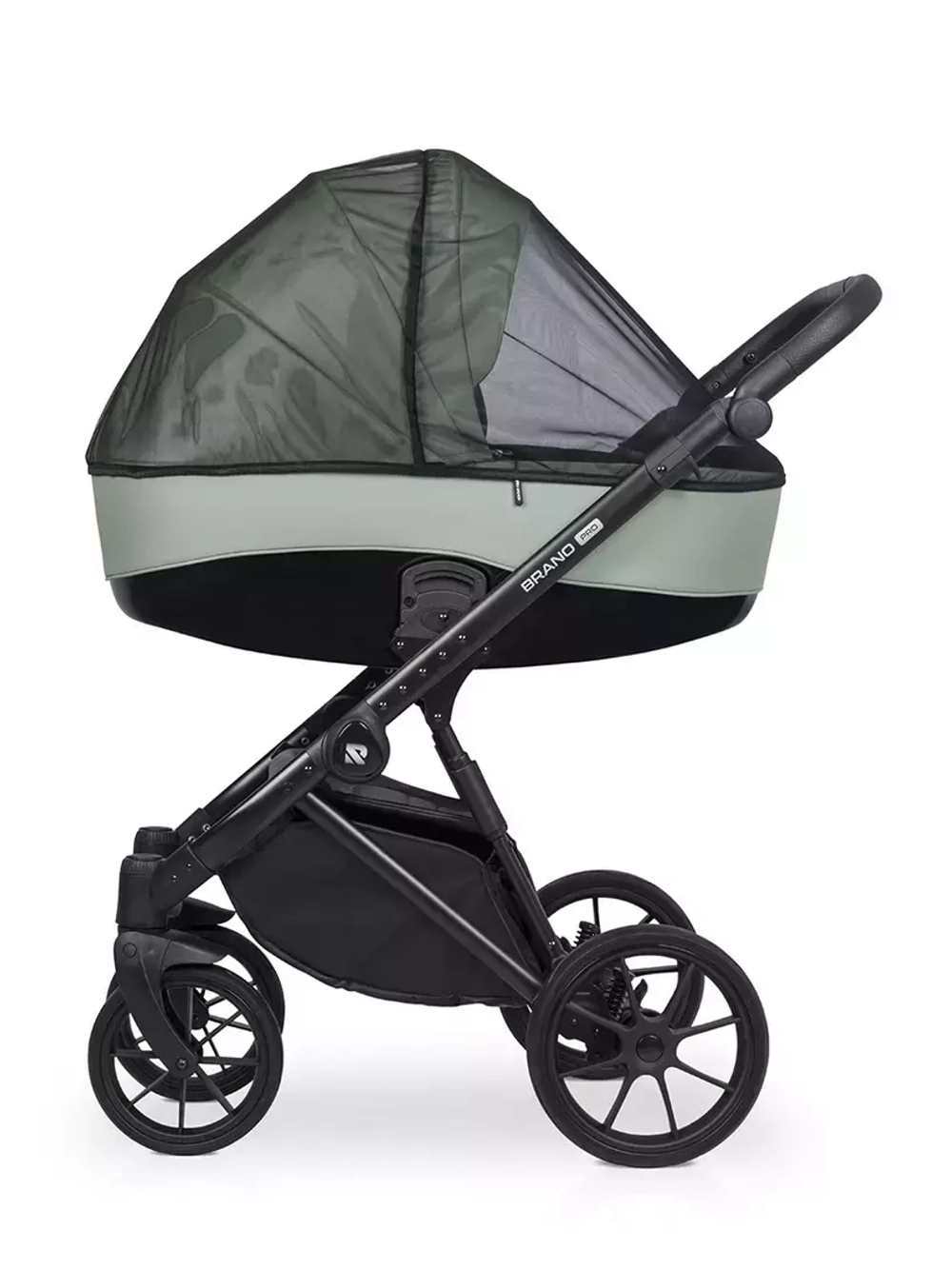 Коляска BRANO PRO (3 в 1) (Riko) 04 Lagoon (зеленый)
