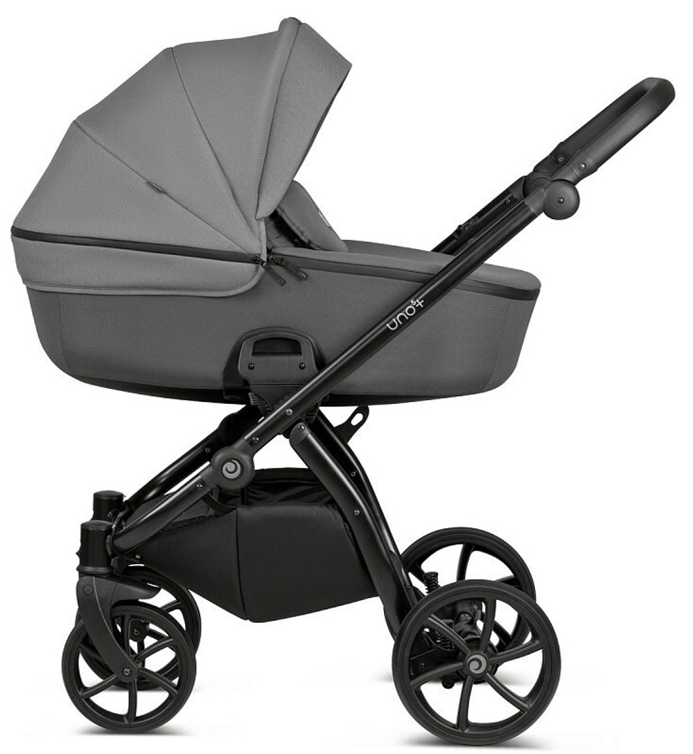 Детская коляска Tutis Uno 5 Plus Earth collection 3 в 1 с автокреслом Elo Lux EduSky Black 1402022 Grey