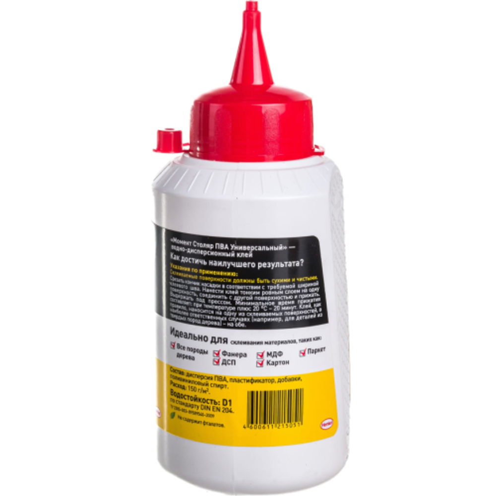 Клей Момент 1960505 Столяр ПВА универсальный 250 гр. | Клеи бытовые и универсальные