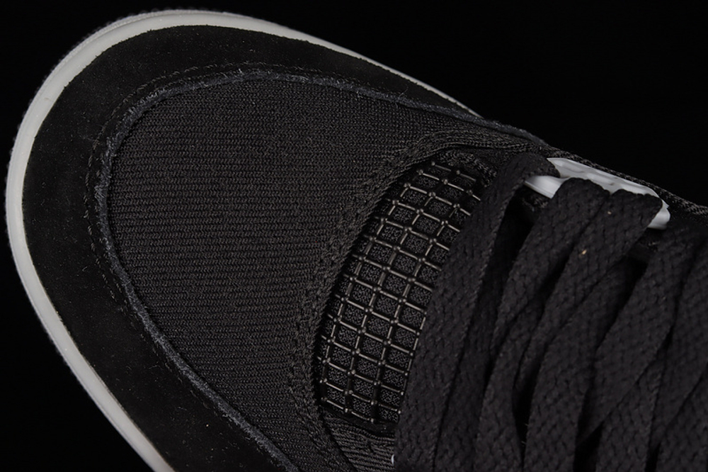 Air jordan 4 retro high og black white top